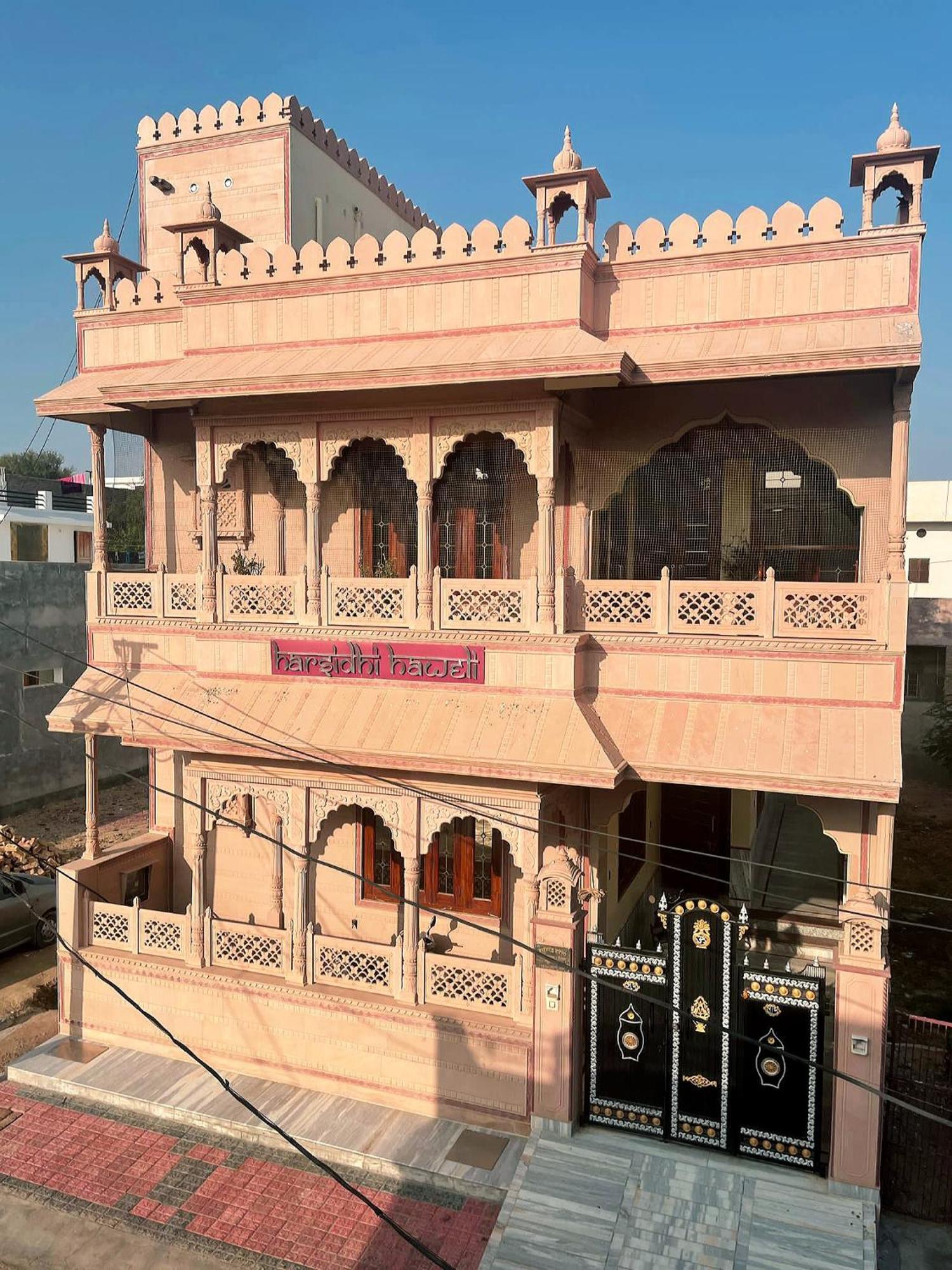Harsidhi Haveli Apartment Bikaner Ngoại thất bức ảnh